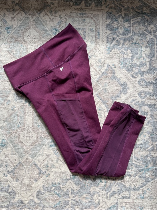 Fabletics Pants - Fabletics Plum High-Rise Performance Leggings with Side Pocket